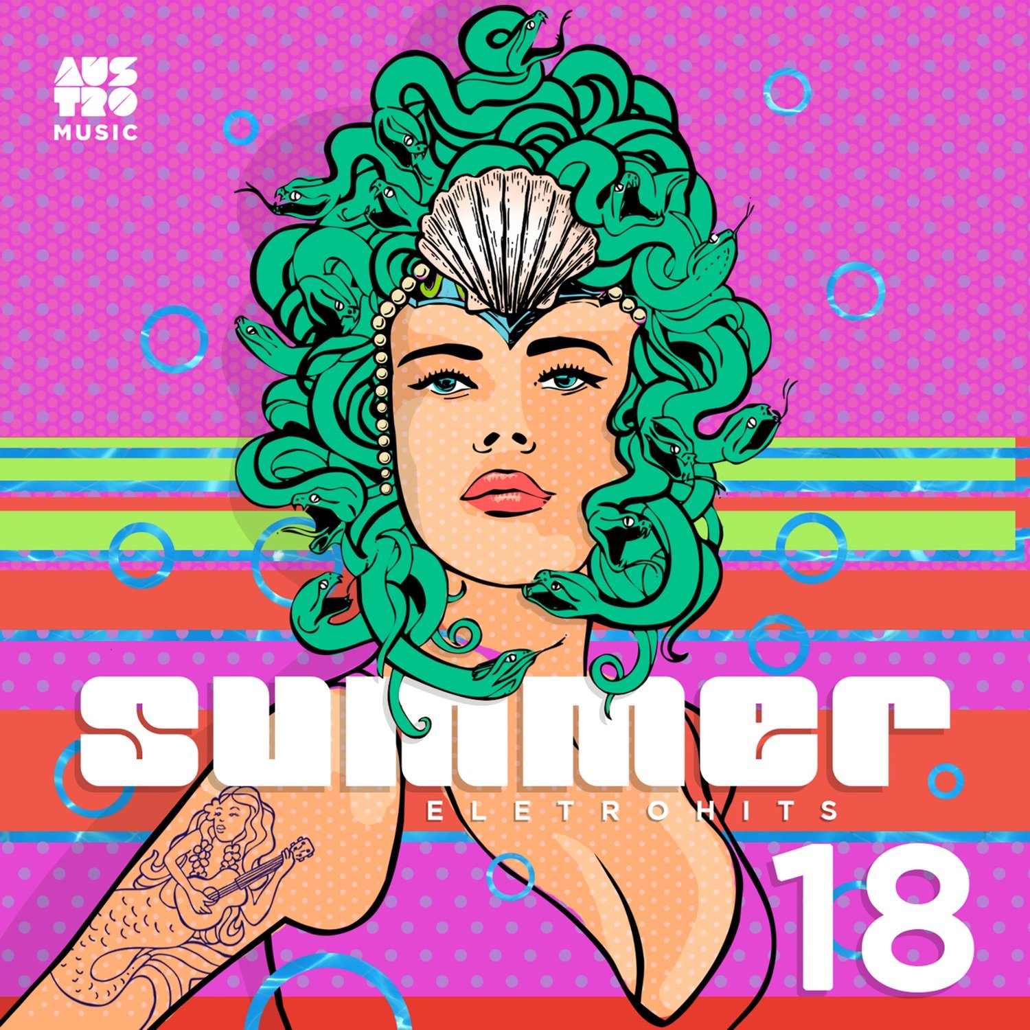 Capa do álbum Summer Eletrohits 14 (2018)